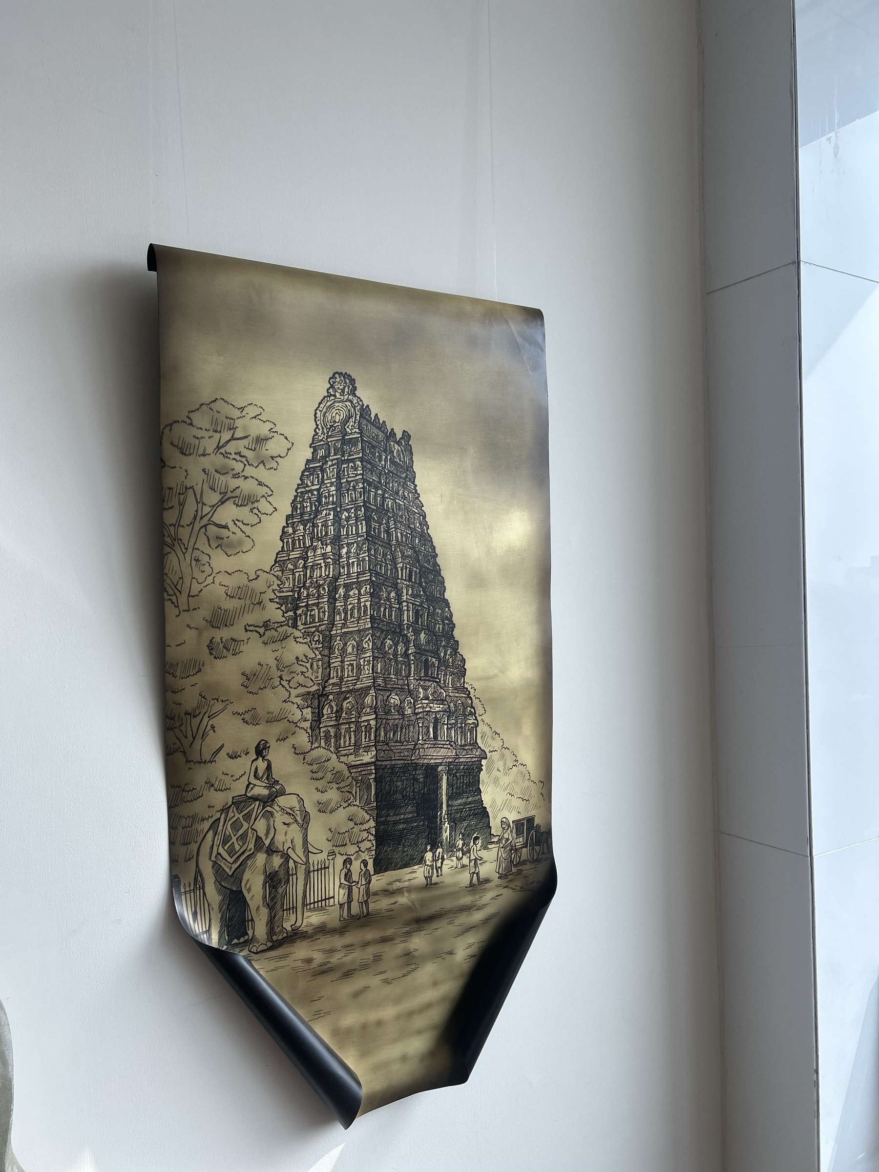 A bespoke artwork by The Artemist.