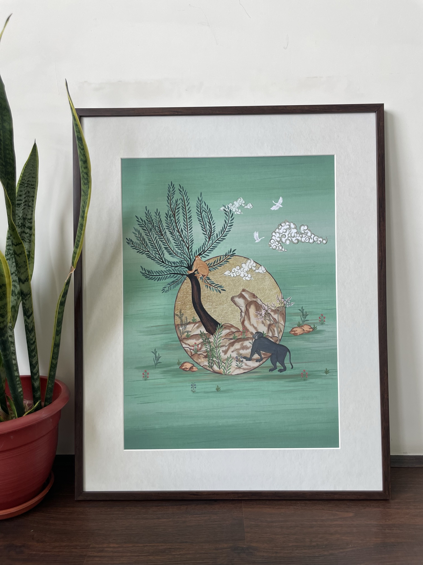 A bespoke artwork by The Artemist.