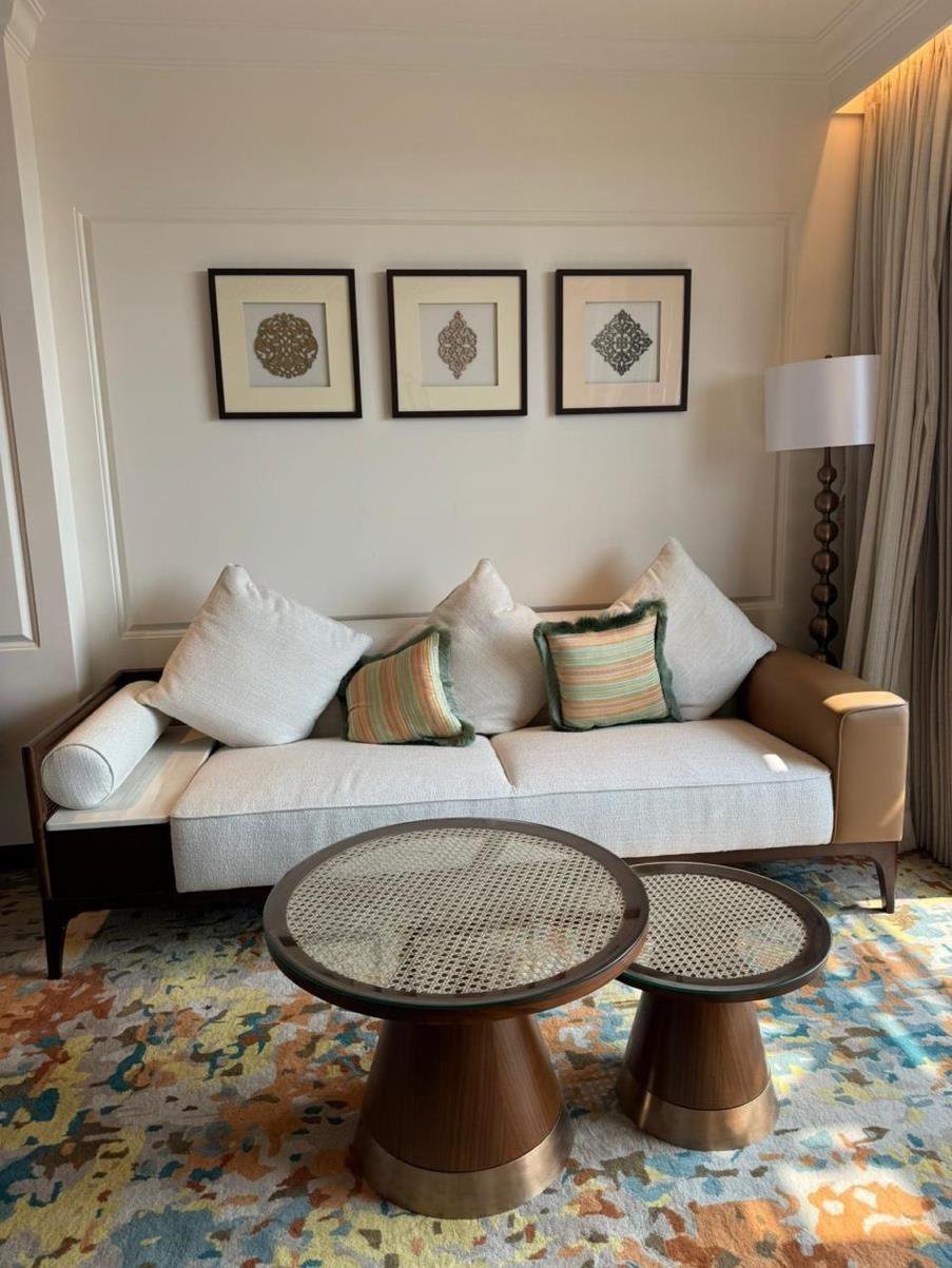 Framed, site-specific art in a hotel interior — The Artemist, hospitality